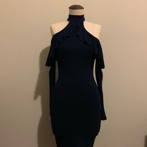 Forever 21 Long Sleeve Off-the-Shoulder Dress